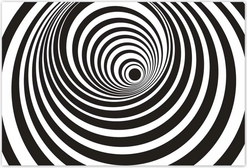 Poszterek 155x105 Alagút 3D hatás Csíkok