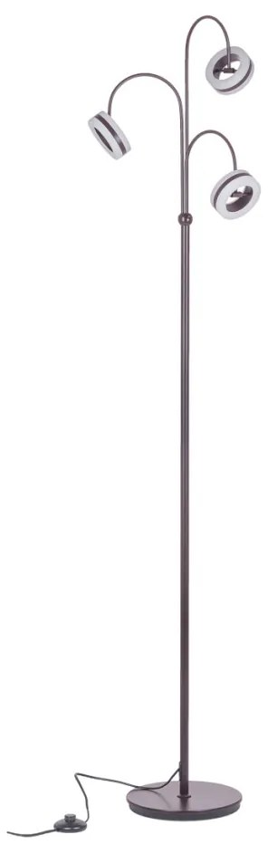 Italux METIS AL16002-3A COFFEE Állólámpa 3x4,8W/LED IP20