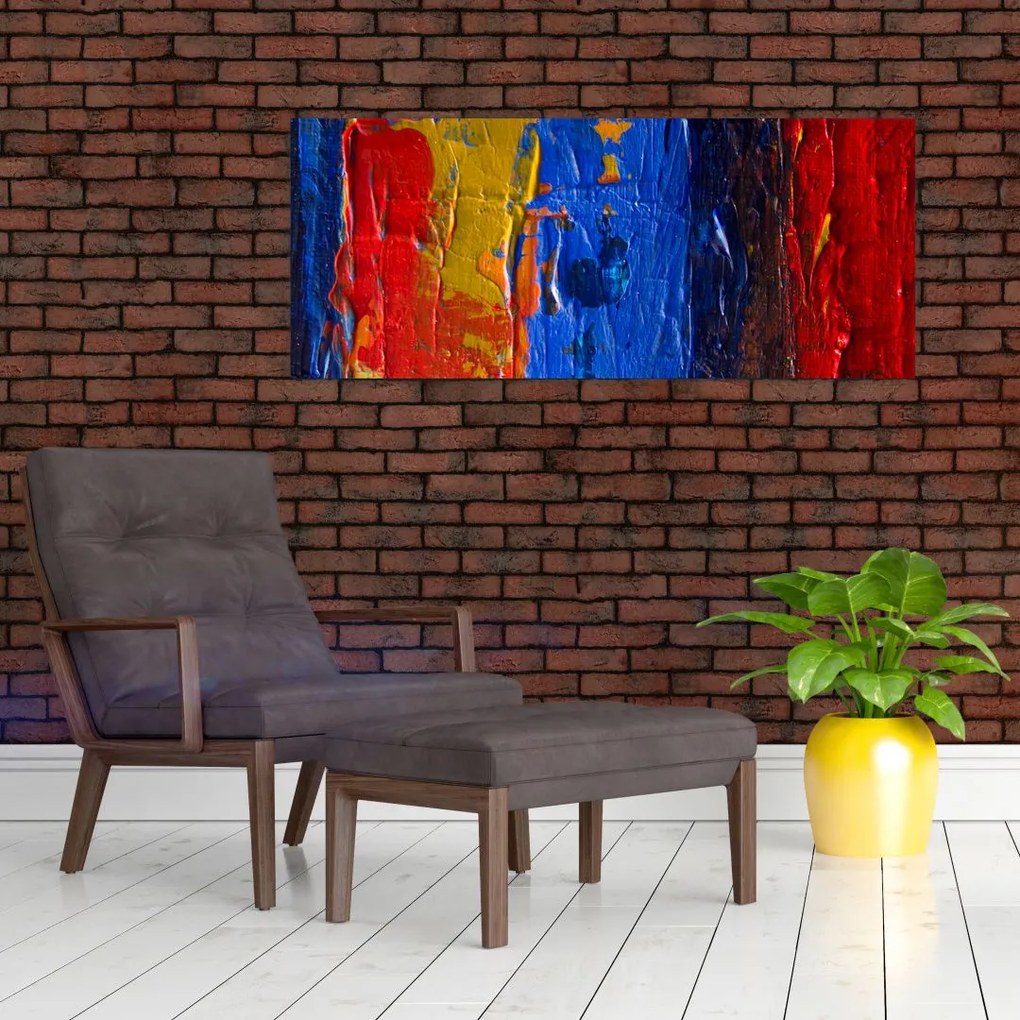 Festői szinek képe (120x50 cm)