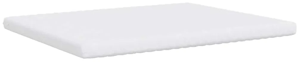 fehér 7 zónás 20 ILD keménységű habmatrac 200 x 210 cm