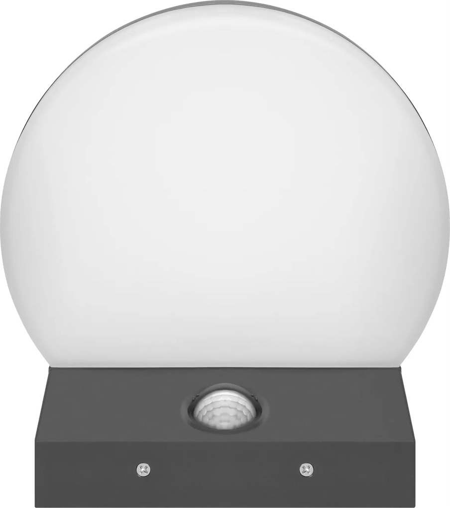 Aspen Led 15W, kerti lámpatest Pir mozgásérzékelővel, 1300lm, IP65, 4000K