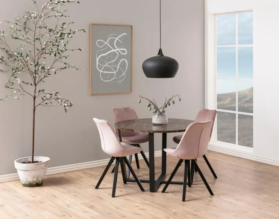 Amble étkezőasztal márvány hatású 110 cm