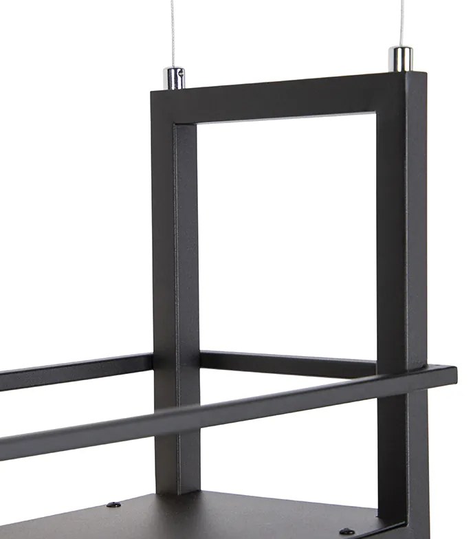 Okos lógólámpa fekete, WiFi-vel A60 - Cage Rack