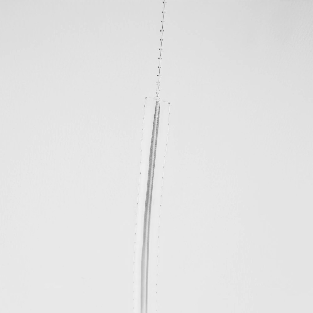 Irodai fotel, fehér/króm, ARGUS NEW