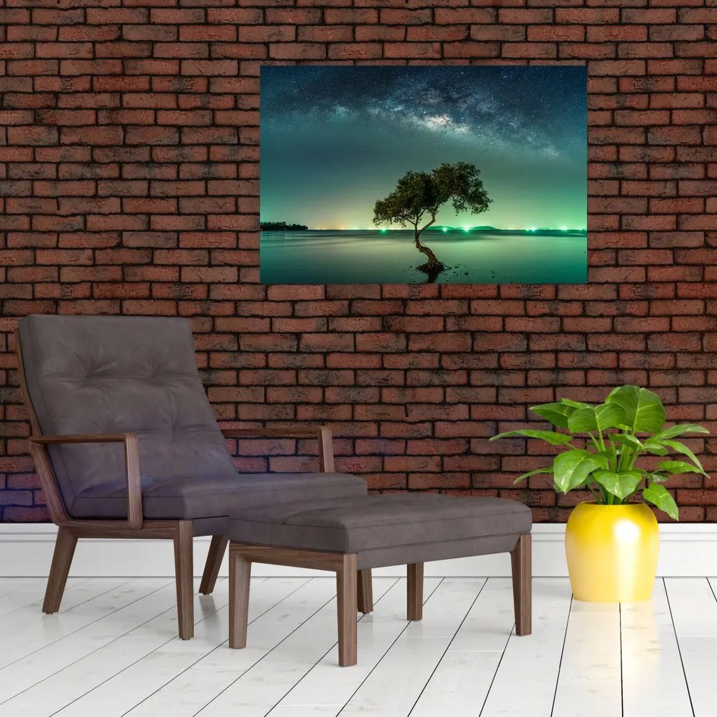 Az éjszakai égbolt képe (90x60 cm)