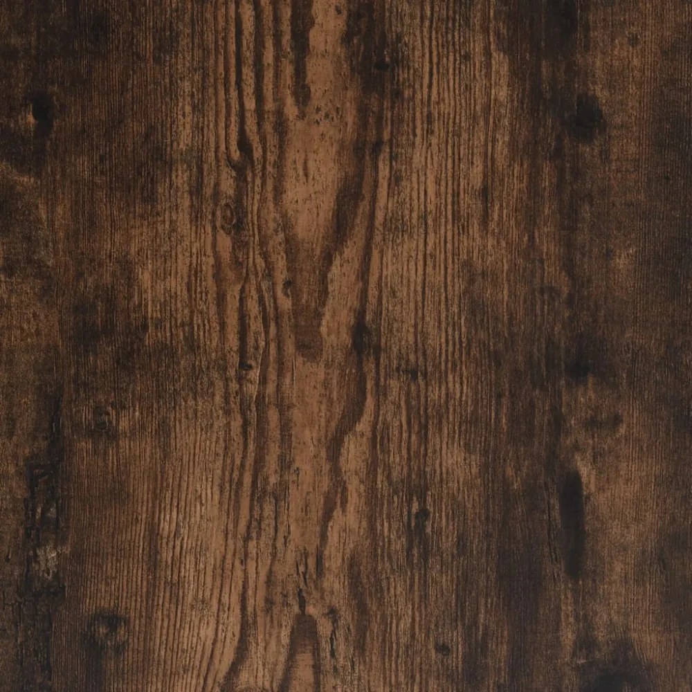 füstös tölgy színű szerelt fa cipőpad 102 x 32 x 50 cm