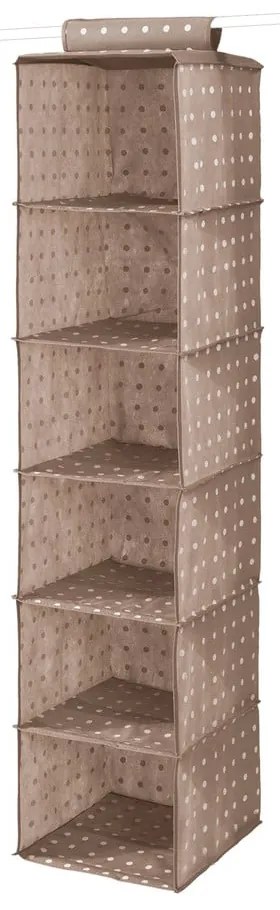 Dots bézs rendszerező 6 rekesszel - Compactor