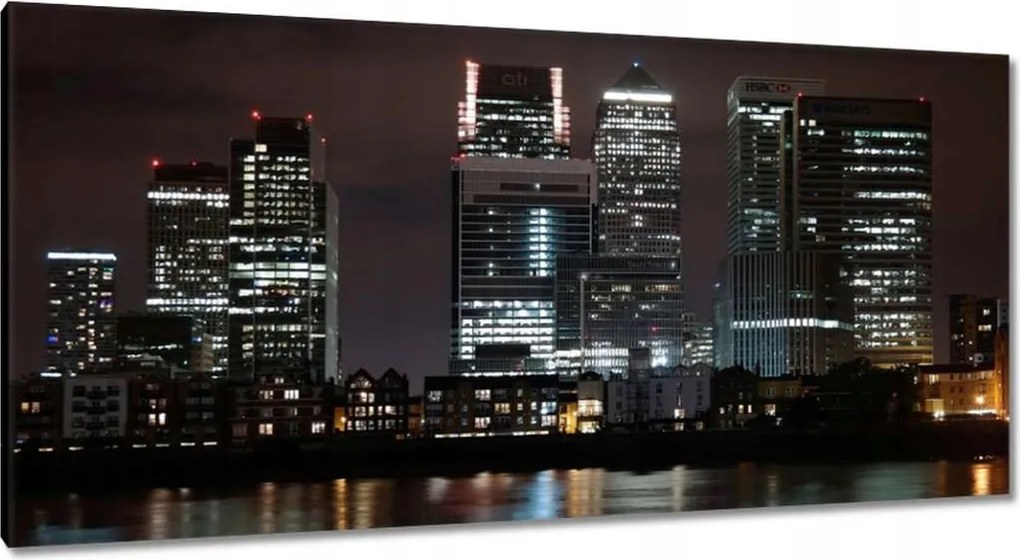 Festmények 115x55 London felhőkarcolók