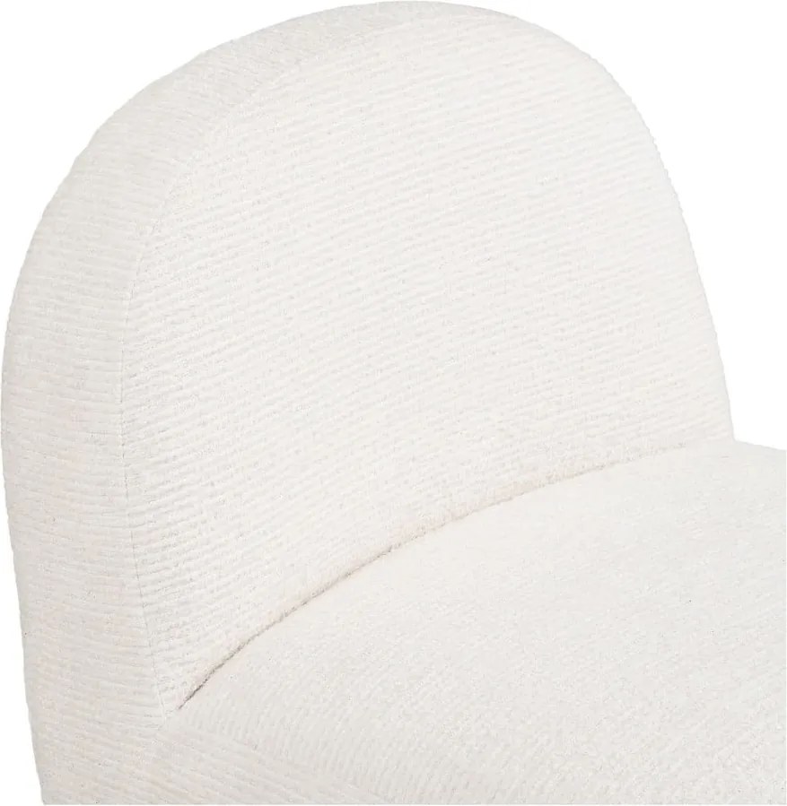 Krémszínű forgó fotel Milo – House Nordic