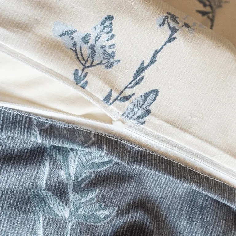 Mikroflanel ágynemű GRETA krémszínű Ágyneműhuzat mérete: 70 x 90 cm | 140 x 200 cm