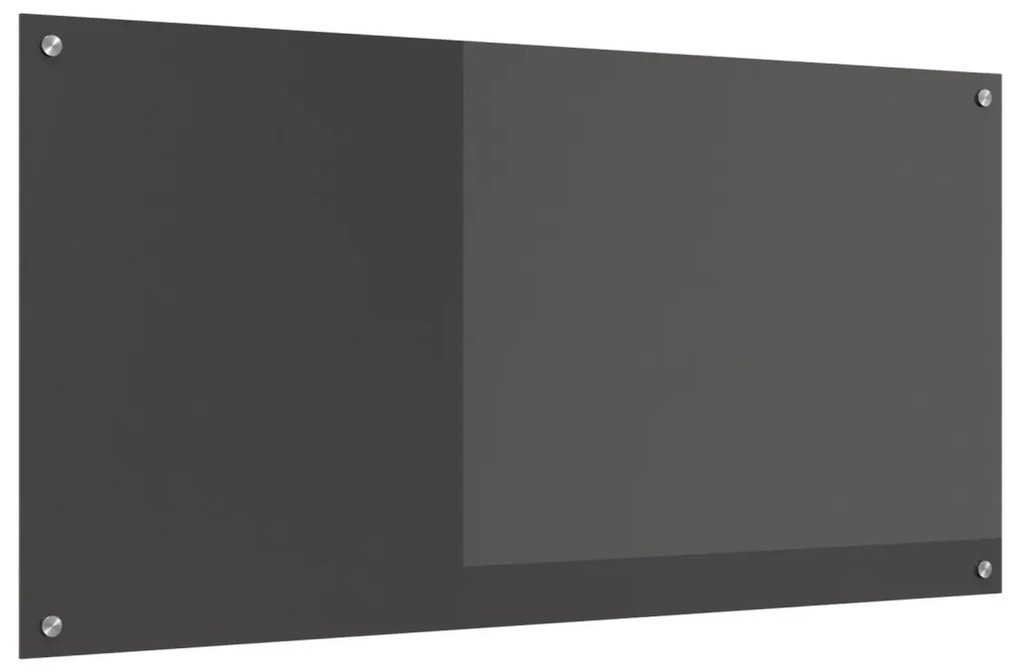 Konyhai Csempe Sötétszürke 120x60x0,6 cm Hőálló Üveg