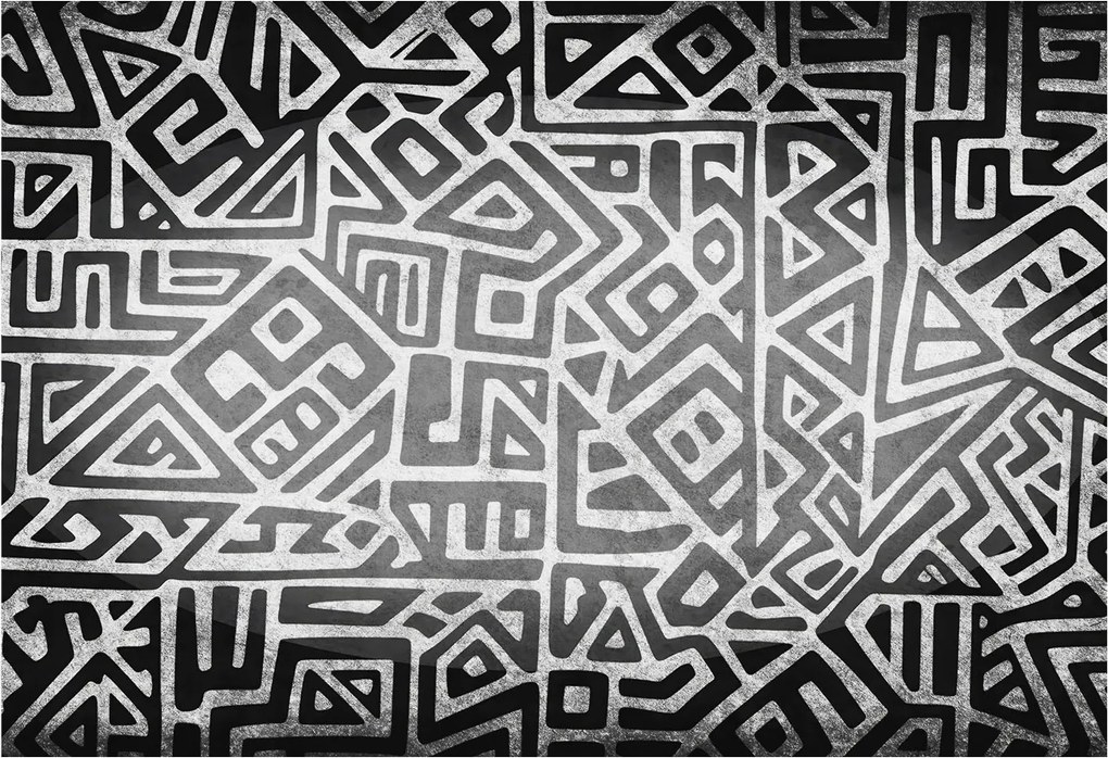 Fotótapéta Flizelina Dekoratív az irodába Geometrikus labirintus 152x104