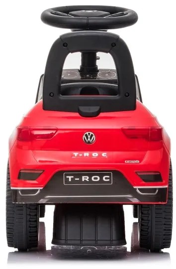 Push autó Volkswagen 2xAA piros/fekete