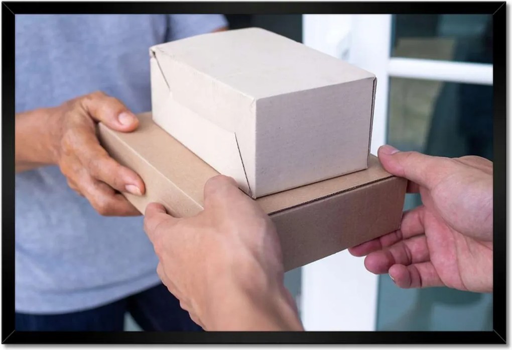 Poszterek keretben 60x40 Csomagszállítás