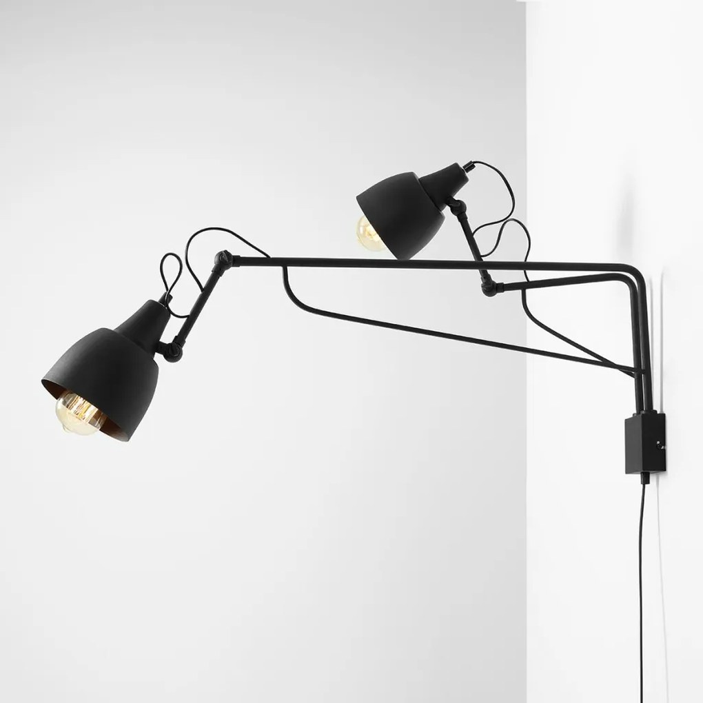 Aldex SOHO 1002D1 Fali lámpa 2x60W/E27