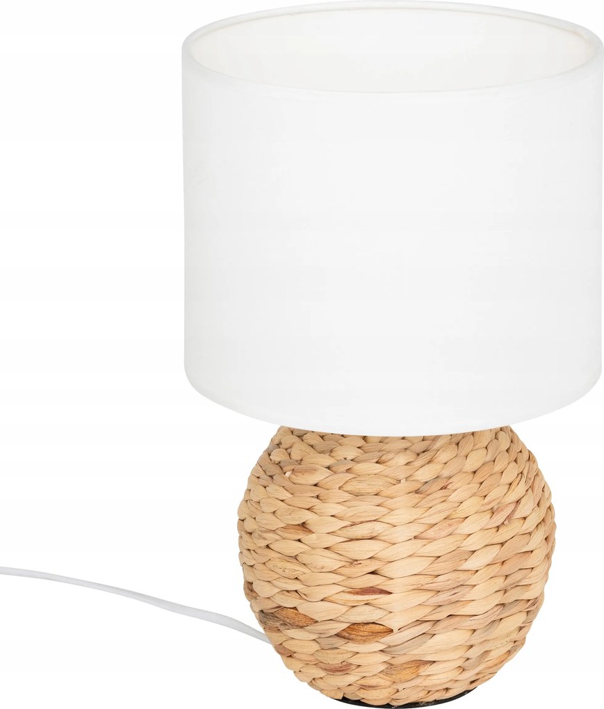 Asztali lámpa homokgömb 37cm Jácint stílusos dekoratív nappali divatos