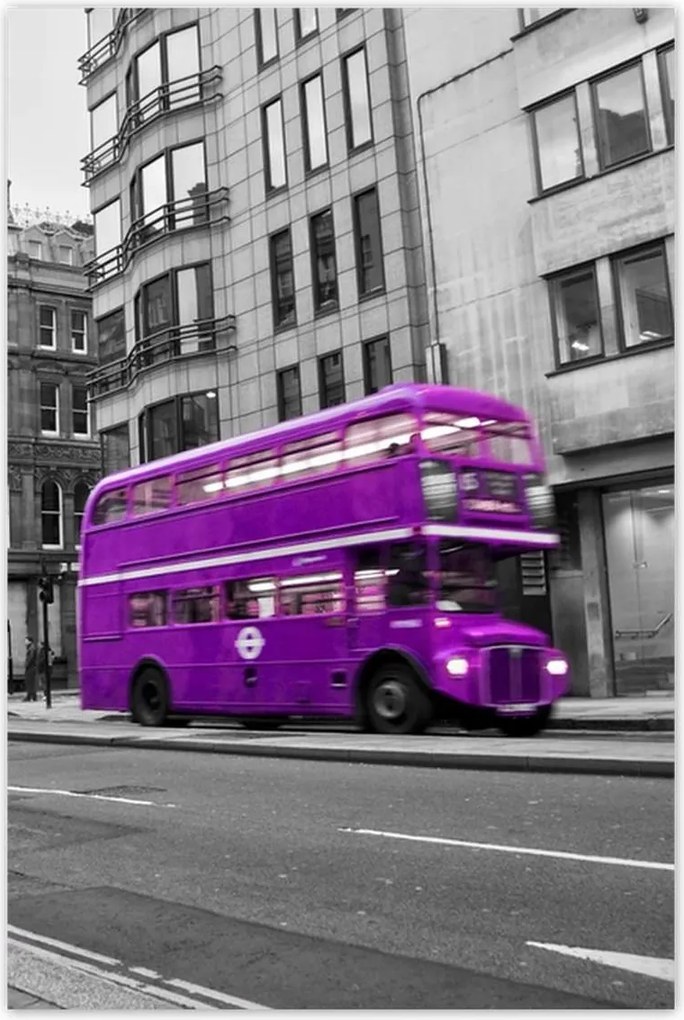 Poszterek 80x120 London busz