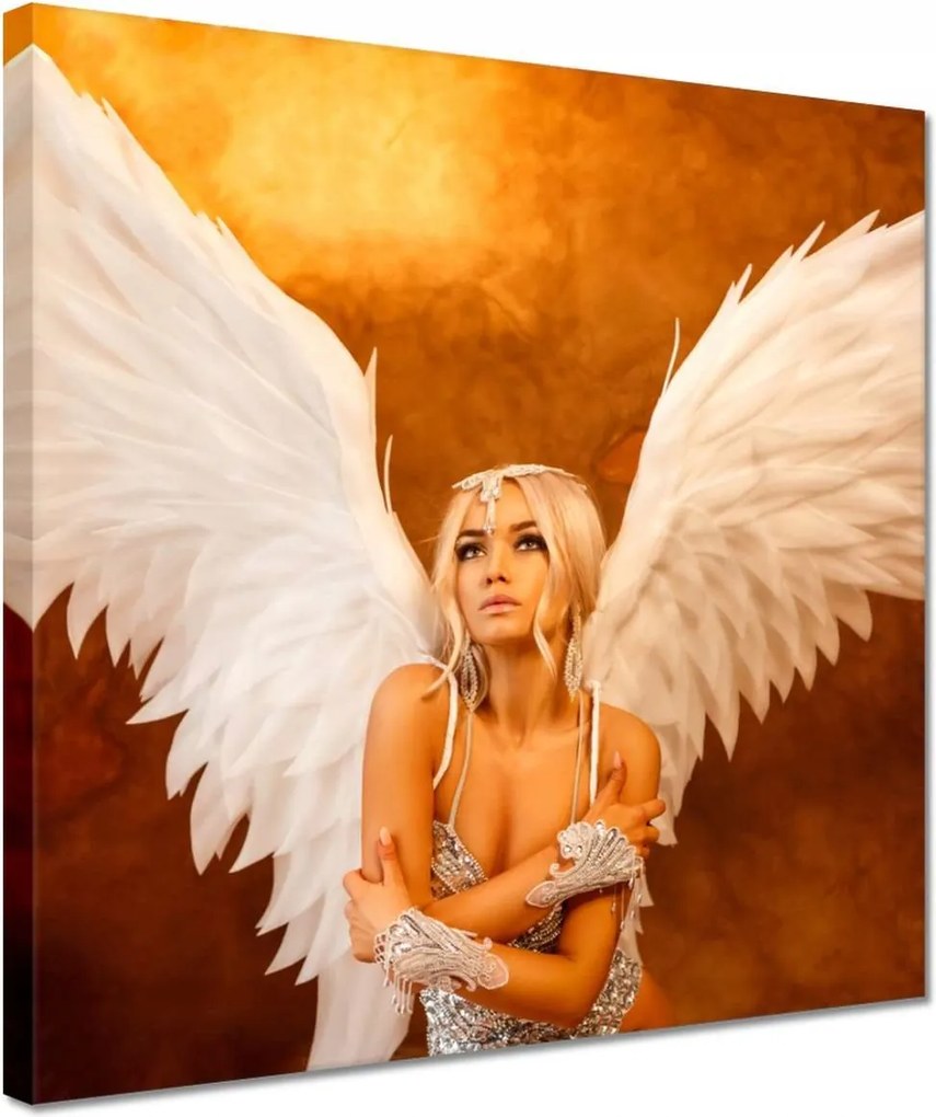 Vászonkép 30x30 Angyal nő