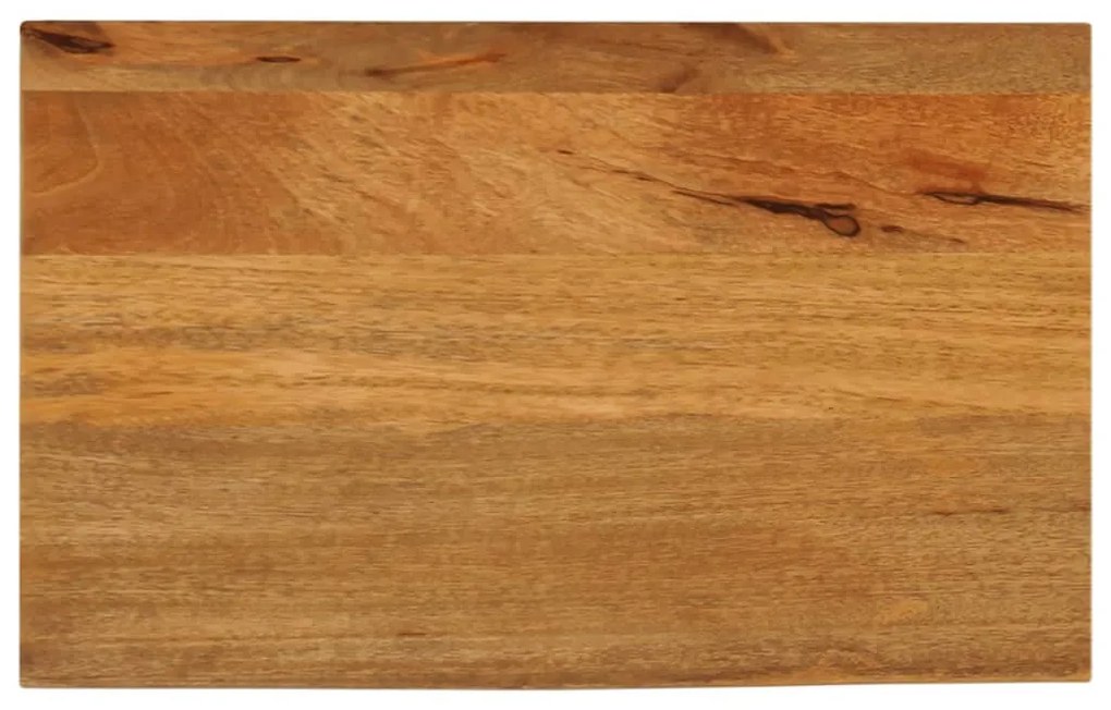 tömör mangófa természetes élű asztallap 50 x 20 x 2,5 cm