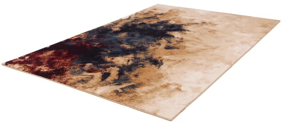 Gyapjú szőnyeg 160x240 cm Burst dark beige – Agnella