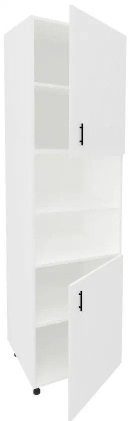 Benita 2 ajtós Magas konyhaszekrény Fehér 60x57x210 cm N