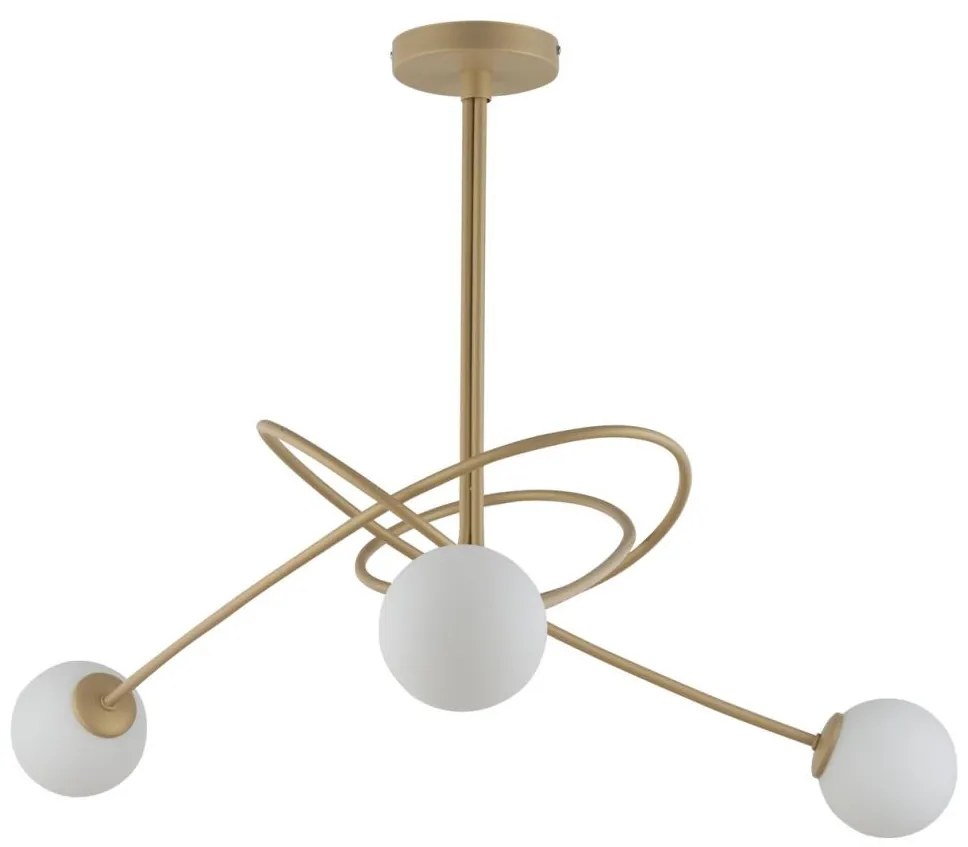 Csillár rúdon VELVET 3xG9/12W/230V arany