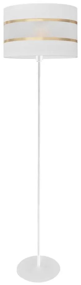 Állólámpa HELEN 1xE27/15W/230V fehér/arany
