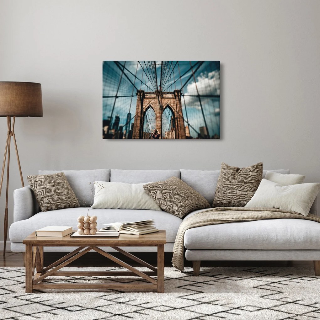 Kép - Brooklyn Bridge (90x60 cm)