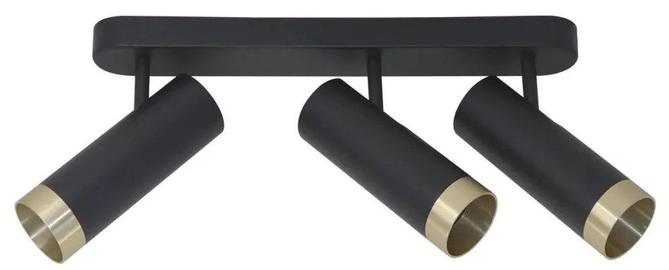 Spotlámpa FADO 3xGU10/10W/230V fekete