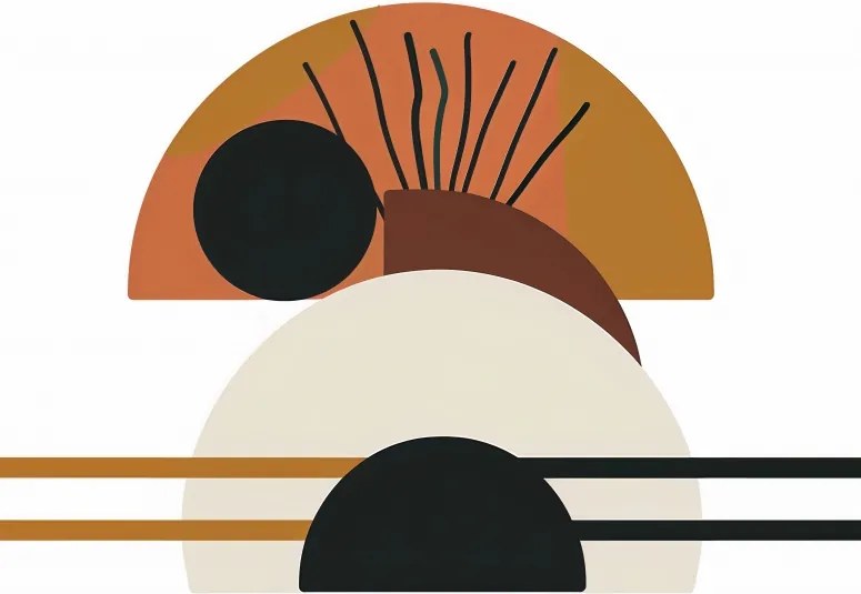 Poszter 40x55cm Nap és árnyék