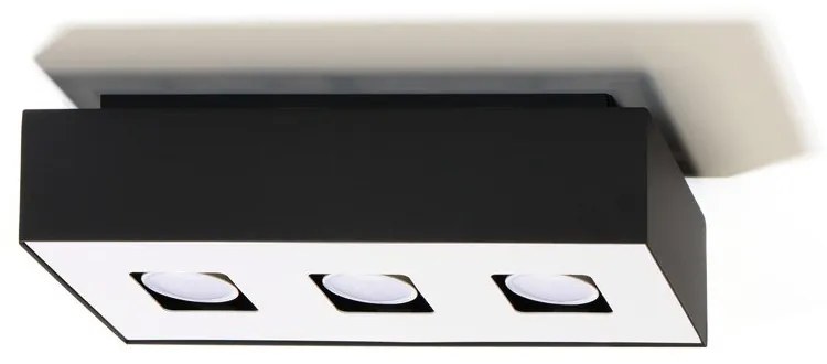 Hydra fekete mennyezeti lámpa - Sollux