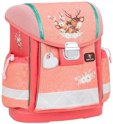 Iskolatáska, fémcsat, BELMIL Classy Cute Doe, őzike (BL40313AG55L)