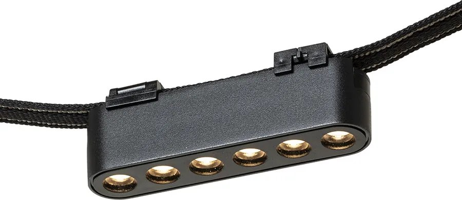 RENDL OXANA 11 a WEGA/WAWE rendszerekhez fekete 24= LED 6W 24° 3000K 4000K 5700K
