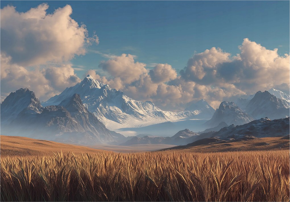 Fotótapéta Hegyek Tájkép Természet Hálószoba Nappali Tapéta Flizelina 400x280