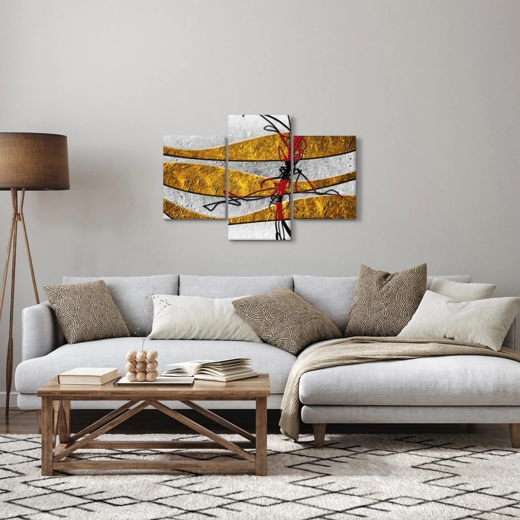 Absztrakt kép (90x60 cm)