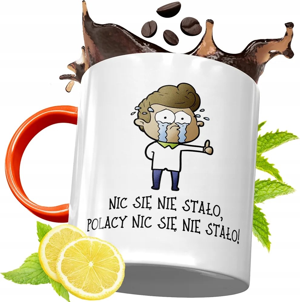 Narancssárga Bögre Szurkolóknak Ajándék fényképes nyomattal