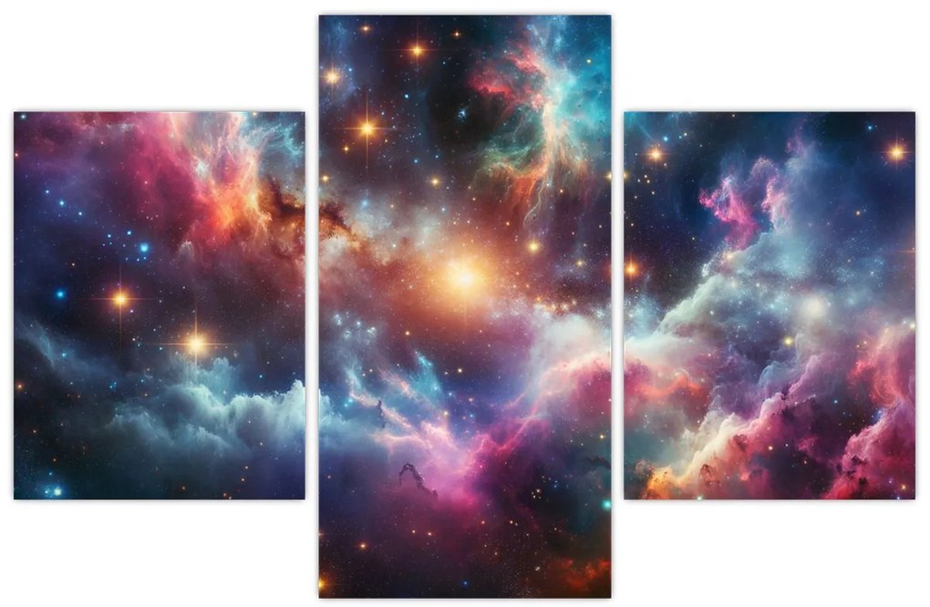 Kép - Sötét univerzum (90x60 cm)