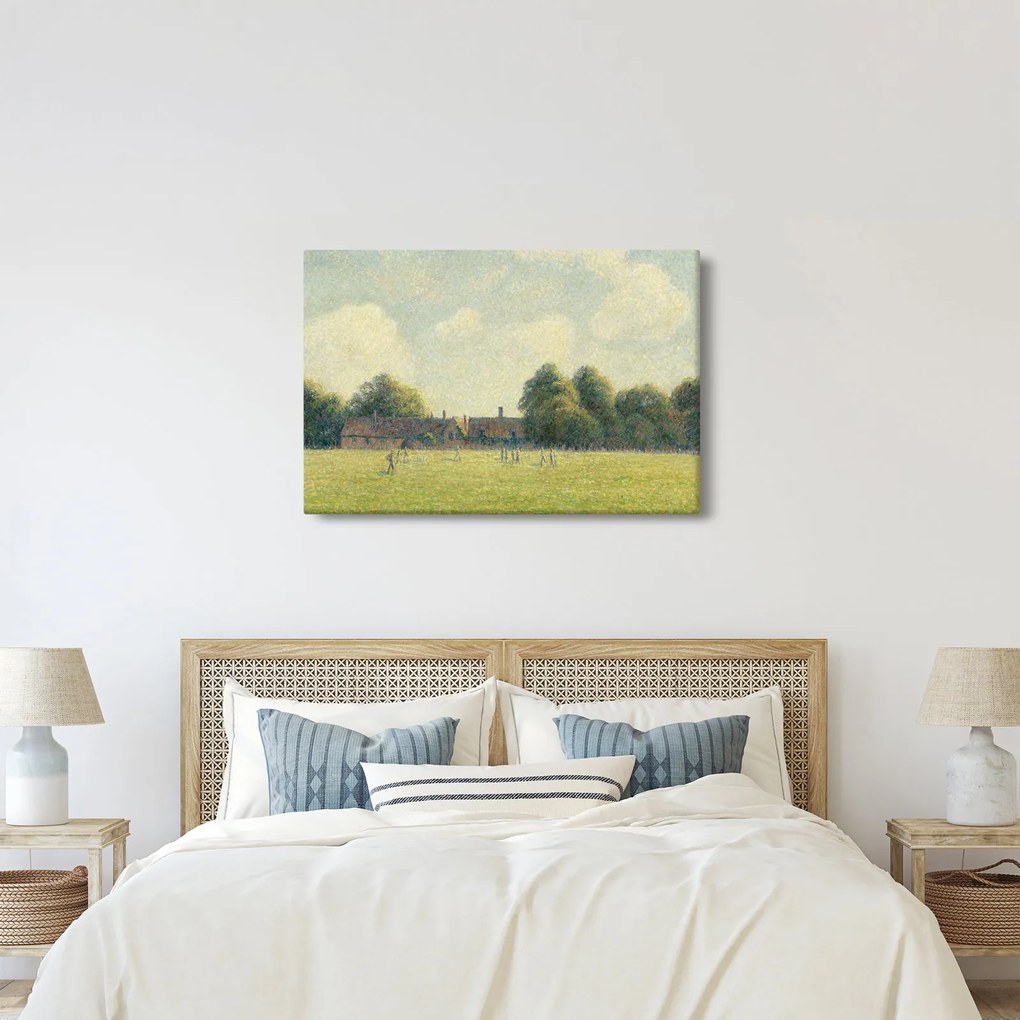 Kép - Camille Pissarro, Hampton Court Green, reprodukciók (90x60 cm)