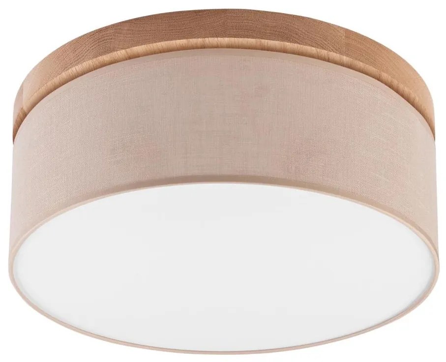 Brilagi Brilagi - LED mennyezeti lámpa BELLADONNA 2xE27/15W/230V, 40 cm, bézs/dub BG0511