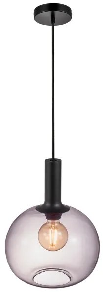 Nordlux - Csillár zsinóron ALTON 1xE27/60W/230V fekete