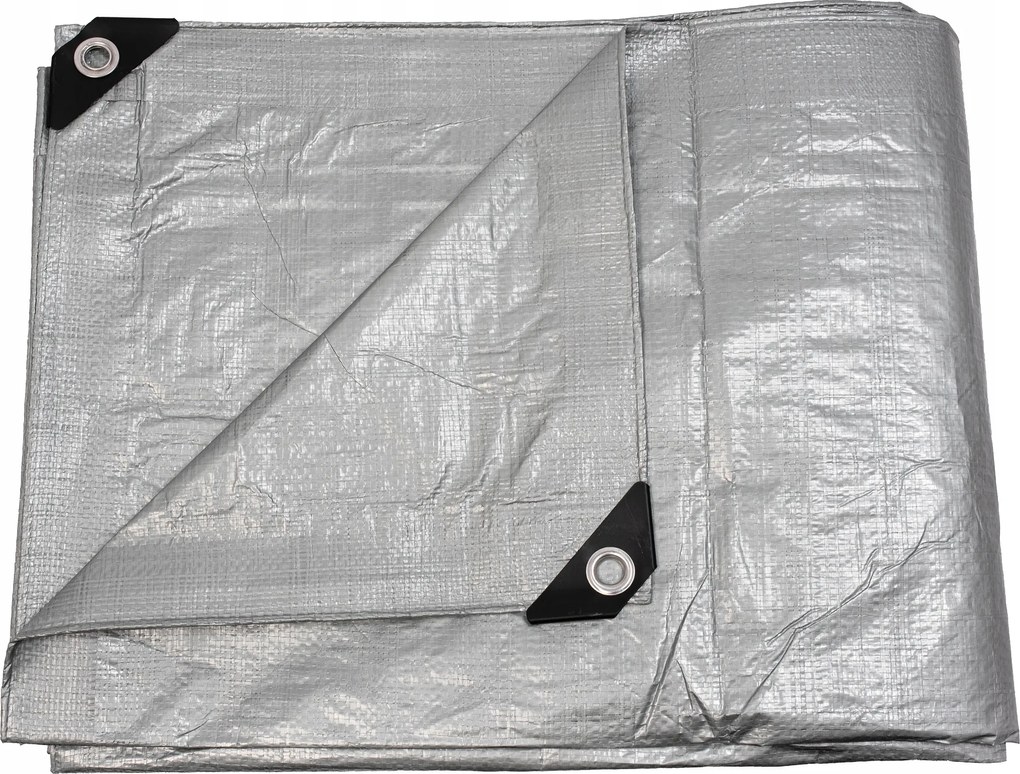 Ponyva 3x4m Erősített Ezüst Erős vastag takaró vízálló bútor