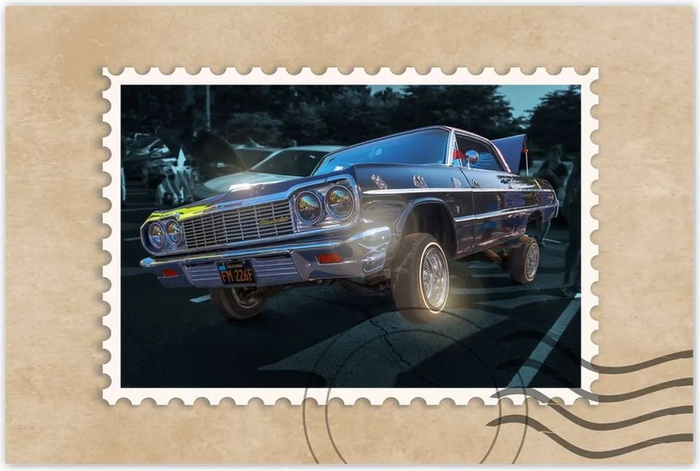Poszterek 90x60 Chevy Impala Lowrider