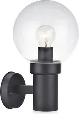 MARKSLÖJD 106922 CARIS Modern Kültéri Fali Lámpa Fekete E27 IP44