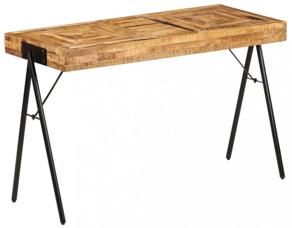 tömör mangófa íróasztal 118 x 50 x 75 cm