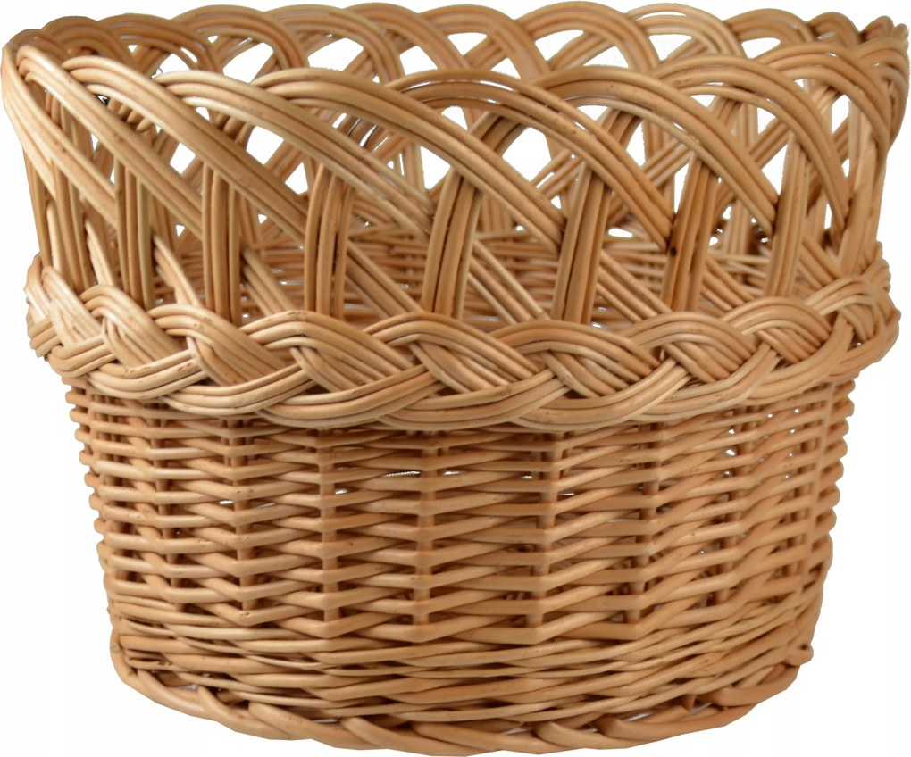 Fonott Virágcserép Virágkosár Fedél 26 cm