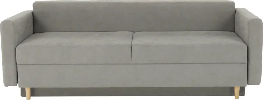 Szófa kinyitható, szürke anyag Queens, AURELIA