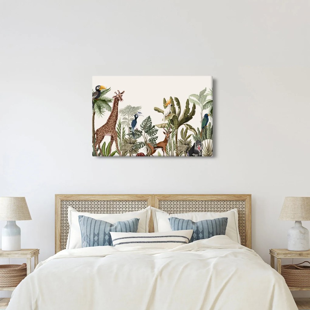 Kép - Afrika lakói (90x60 cm)