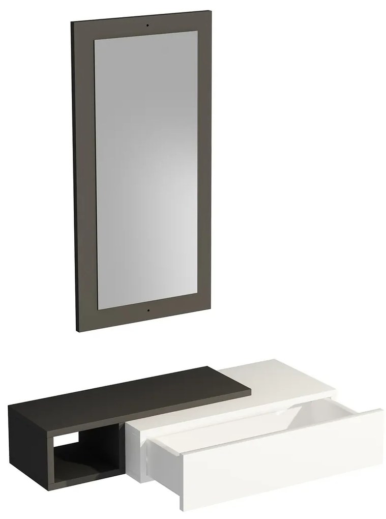 Vien Anthracite dekor polc