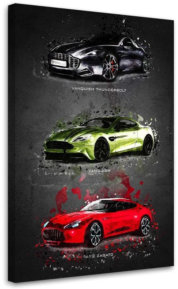 Gario Vászonkép Aston Martin - Gab Fernando Méret: 60 x 90 cm