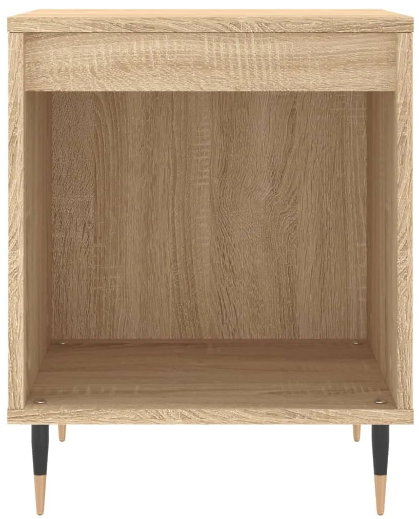 2 db sonoma tölgy éjjeliszekrény 40 x 35 x 50 cm